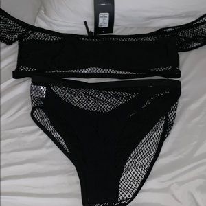 Sexy netted bathing suit